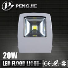 Luz de inundación blanca cálida popular de alta calidad de 20W LED